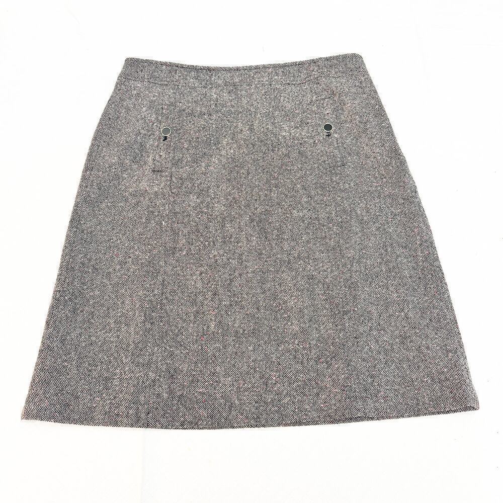 Talbots Tweed Woven Straight Leg Skirt Size 16 NWT $109